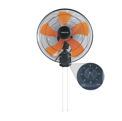 Mistral 18" MIWF1801WF Industrial Wall Fan 5 Blade 3 Speed