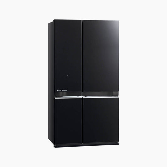 Mitsubishi 635L Net Refrigerator 4 Doors Fridge MR-LA78ER-GBK (Black) MRLA78ERGBK