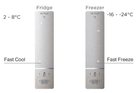 Midea MUF307SS 232L Upright Freezer MUF-307SS [NEW]