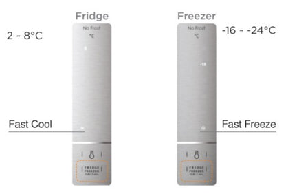 Midea MUF307SS 232L Upright Freezer MUF-307SS [NEW]