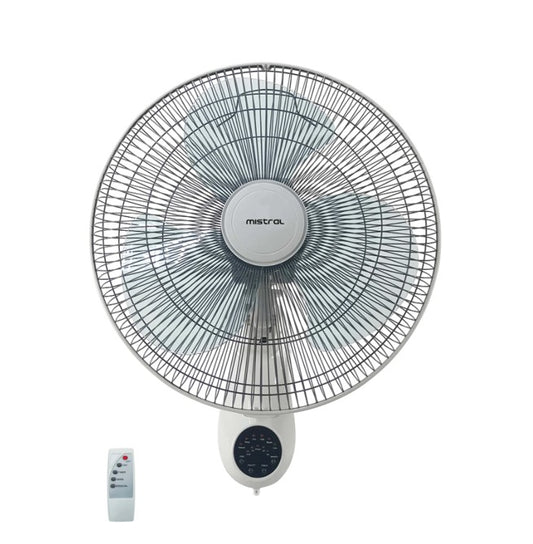 Mistral 16'' Wall Fan MWF1631R with Remote Control (White)