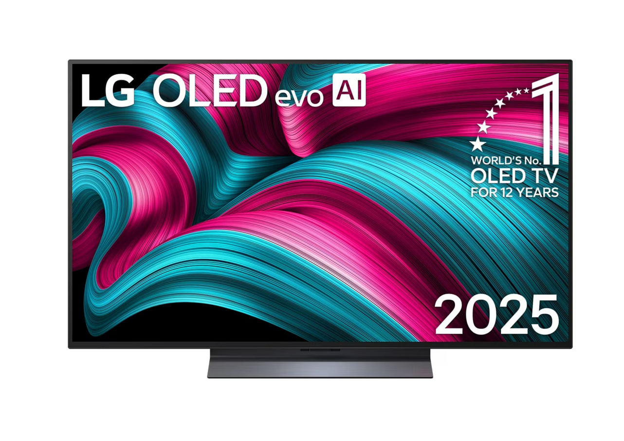 LG OLED48C5PSA 48 inch LG OLED evo AI TV C5 144Hz Gaming Mode* Dolby Vision & HDR10 4K UHD (2025)