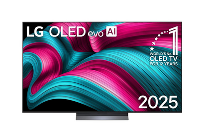 LG OLED55C5PSA 55 inch LG OLED evo AI TV C5 144Hz Gaming Mode* Dolby Vision & HDR10 4K UHD (2025)