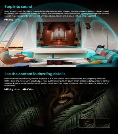 Hisense QLED TV Q6N 55" 55Q6N