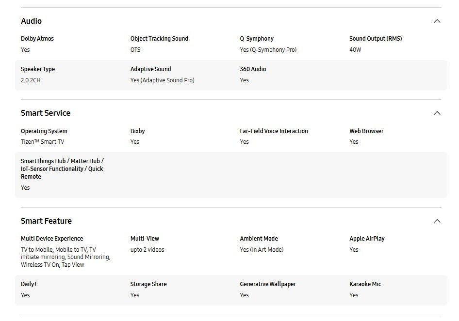 Samsung 65" The Frame Pro 4K QA65LS03FWKXXM Vision AI Smart TV LS03F (2025) Television