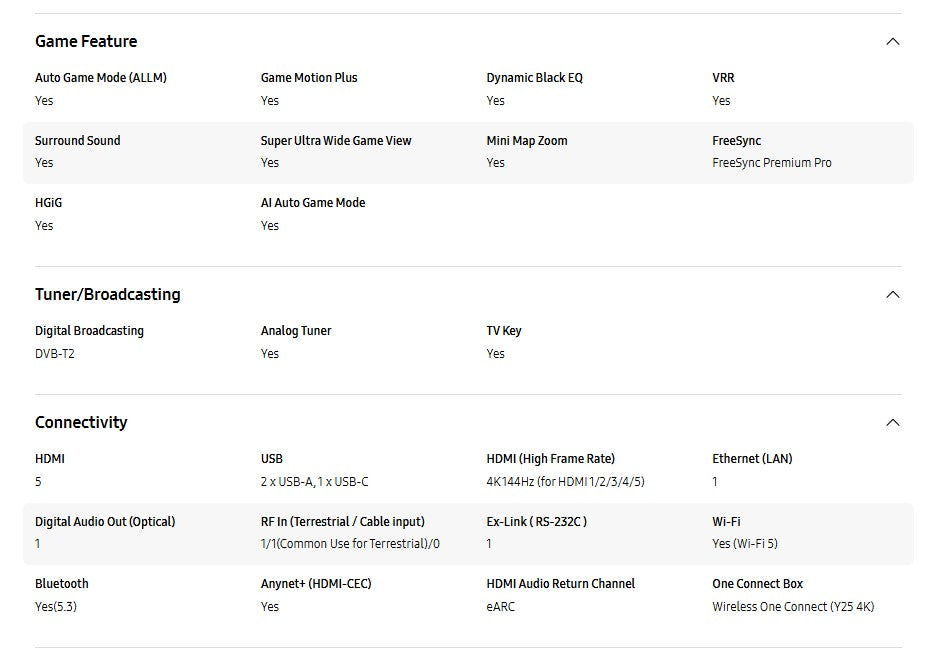 Samsung 65" The Frame Pro 4K QA65LS03FWKXXM Vision AI Smart TV LS03F (2025) Television