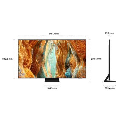 Samsung 65" Neo QLED QN70F 4K QA65QN70FAKXXM Vision AI Smart TV (2025) Television