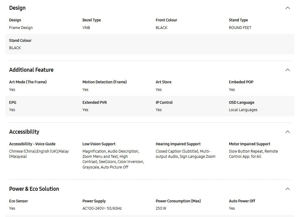 Samsung 75" The Frame Pro QA75LS03FWKXXM 4K Vision AI Smart TV LS03F Television (2025)