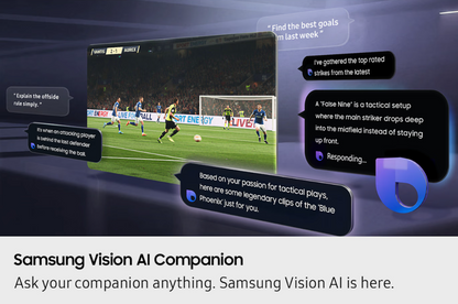 Samsung 55" QA55QN80HAKXXM Neo QLED QN80H 4K Samsung Vision AI Smart TV (2026) Television