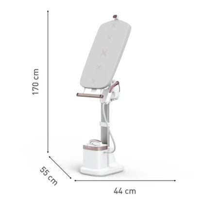 Tefal Garment Steamer IXEO Vision, QT1811G1 / QT18 All-in-One Steaming & Ironing, Multi-Position Board