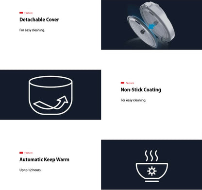 Toshiba Rice Cooker RC-18JH1NMY 1.8L  ( Non-Stick ) RC18JH1NMY