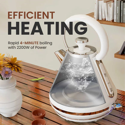 Russell Taylors Retro Kettle 1.7L RK-10C/RK10C (Cream)