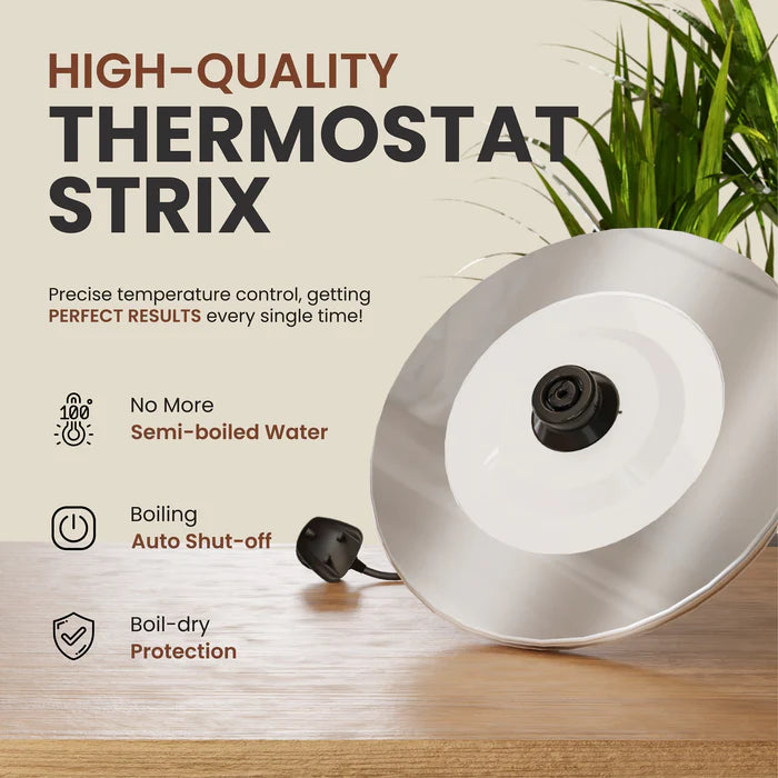 Russell Taylors Retro Kettle 1.7L RK-10C/RK10C (Cream)