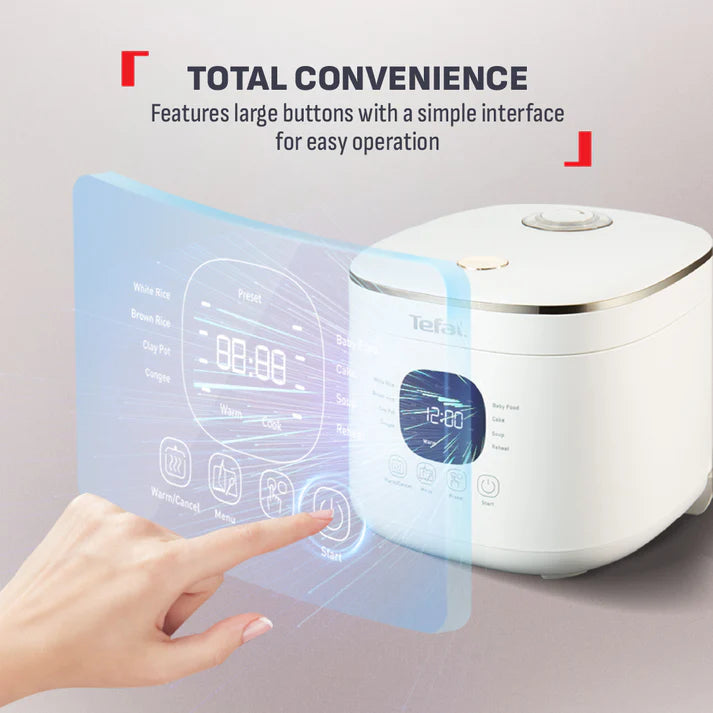 Tefal Mini Fuzzy Logic Rice Cooker RK5151 (4 cups) / RK515165