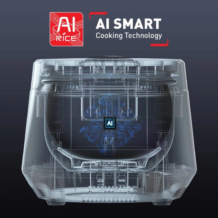 Tefal Easy Rice Compact Fuzzy Logic Rice Cooker 1.0L RK7301/RK730165 (5.5 Cups)