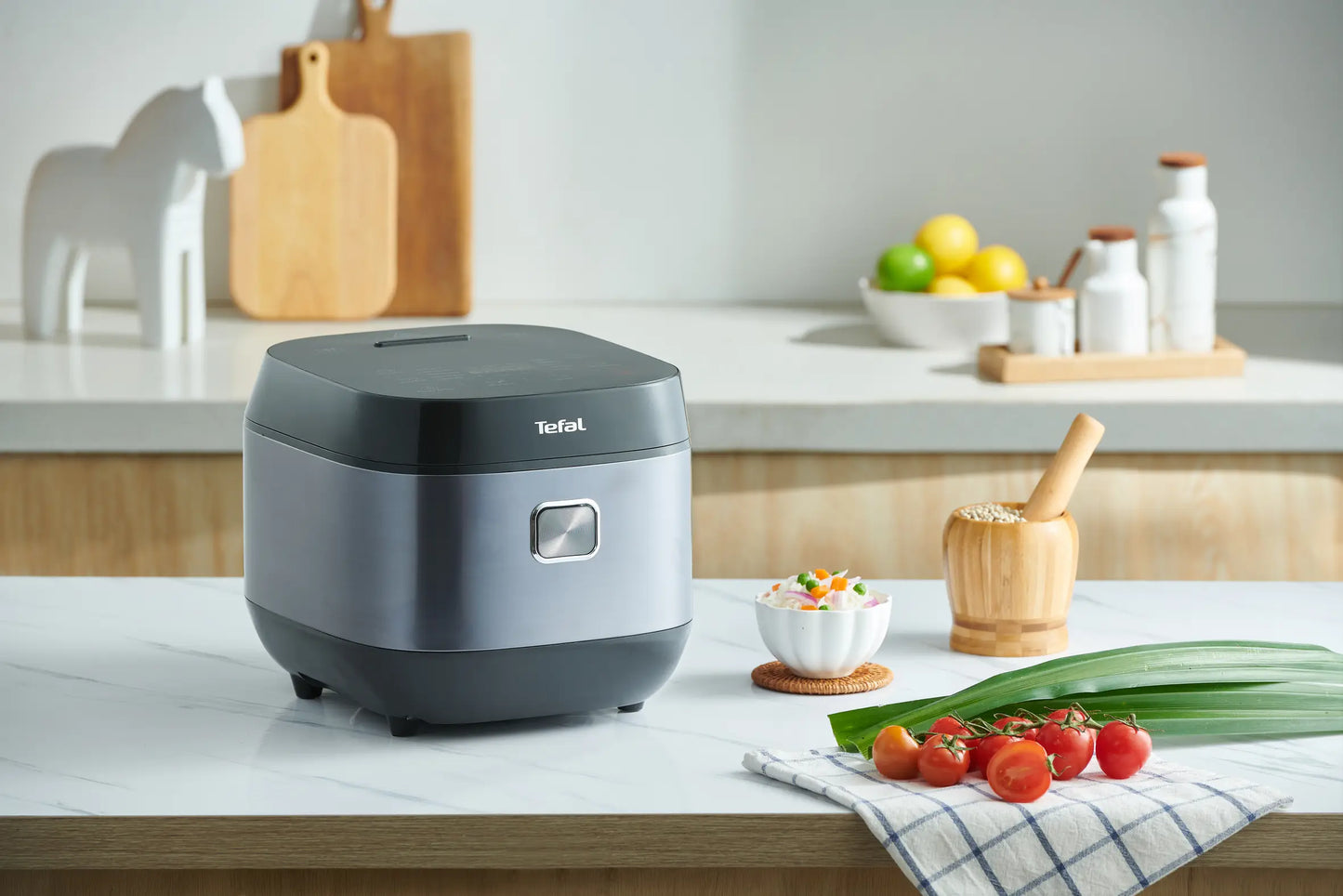 Tefal Delirice Plus Fuzzy Logic Rice Cooker 1.8L RK776B (10 cups)