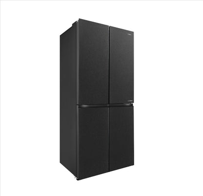 Hisense 4 Door Inverter 520L RQ555N4ABN Fridge (Black)