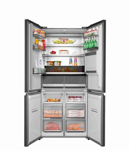 Hisense 610L RQ660N4AWUC1 4 Door Inverter fridge Refrigerator (WHITE GLASS)