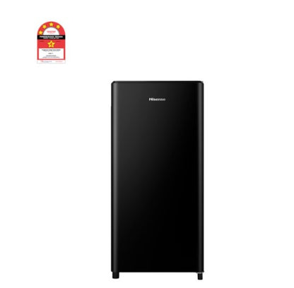 Hisense RR198D4ABM 1 Door Fridge 170L Gross (Black) RR198 RR198D4ABM1