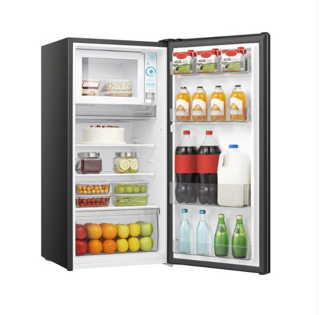 Hisense RR198D4ABM 1 Door Fridge 170L Gross (Black) RR198 RR198D4ABM1
