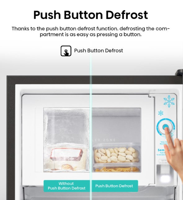 Hisense RR198D4ABM 1 Door Fridge 170L Gross (Black) RR198 RR198D4ABM1