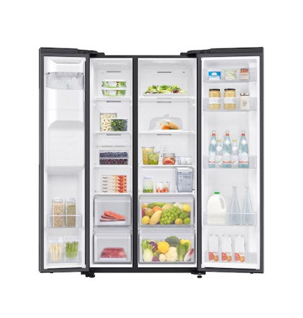 Samsung Fridge RS64R5101B4 660L Side by Side SpaceMax Inverter RS64R5101B4/ME