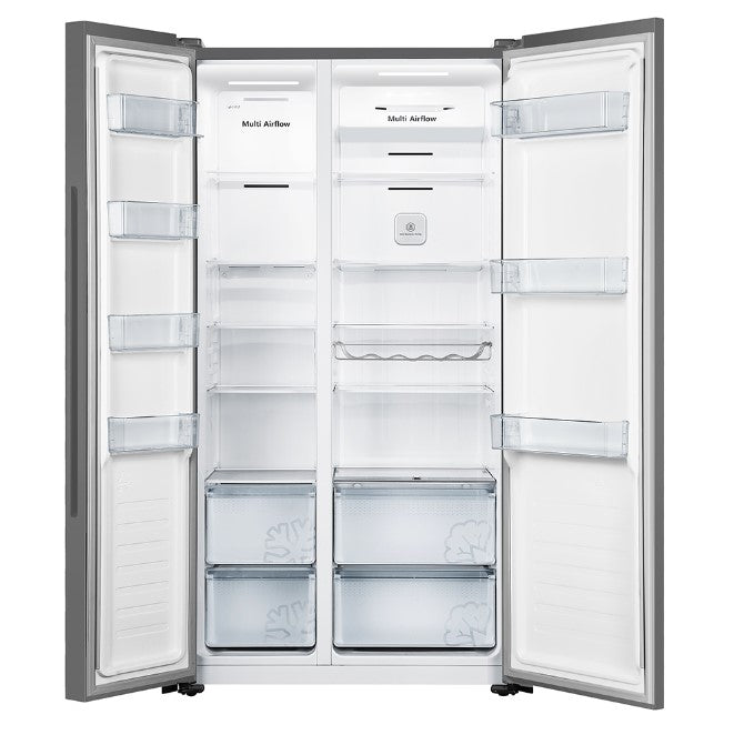 Hisense Side by Side Inverter - Pink/White (620L) RS688N4AW-PU/RS688N4AWPU