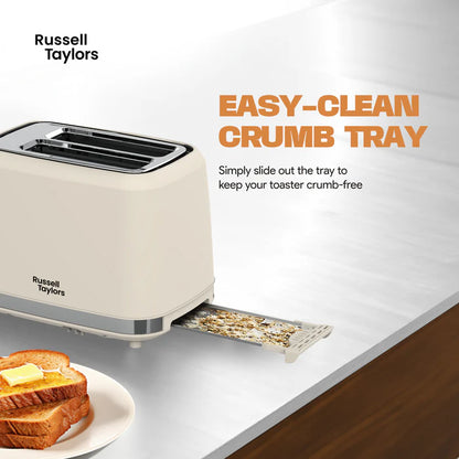 Russell Taylors Retro Toaster RT-10/RT10C (Cream)