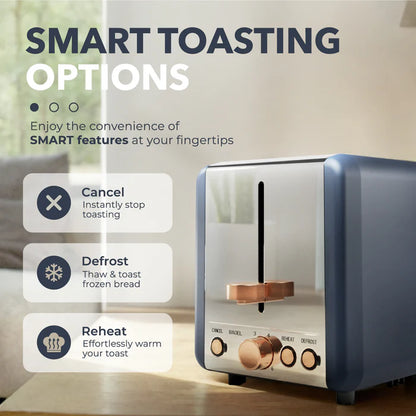 Russell Taylors Vintage Elegance Stainless Steel Toaster RT20