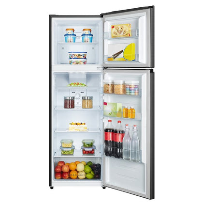 Hisense 320L 2 Door Inverter RT328N4ABN Fridge Refrigerator (Black)