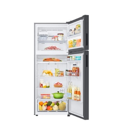 Samsung 427L Bespoke RT42CB66443PME Top Mount Freezer Refrigerator with Optimal Fresh+ in Clean White + Clean Peach Fridge