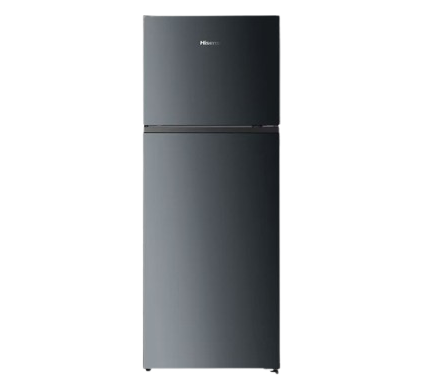 Hisense 2 Door 500L Inverter Fridge RT529N4ABN (Black Steel Door) Peti Sejuk