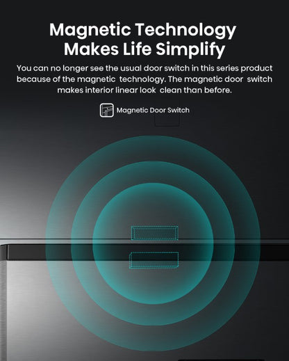 Hisense 700L 2 Door Inverter RT749N4ABVI Refrigerator Peti Sejuk