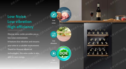 Hisense RW32N4ATB Wine Cooler 34 Bottles LED Lighting Wine Cellar