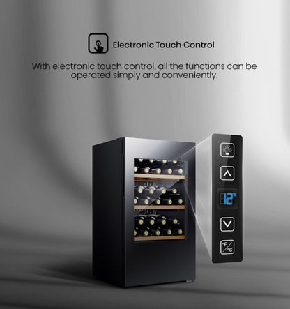 Hisense RW32N4ATB Wine Cooler 34 Bottles LED Lighting Wine Cellar