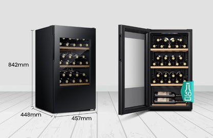 Hisense RW32N4ATB Wine Cooler 34 Bottles LED Lighting Wine Cellar