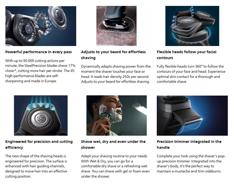 Philips Shaver Series 5000 Wet & Dry S5880/20 electric shaver S5880