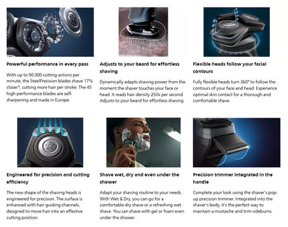 Philips Shaver Series 5000 Wet & Dry S5880/20 electric shaver S5880