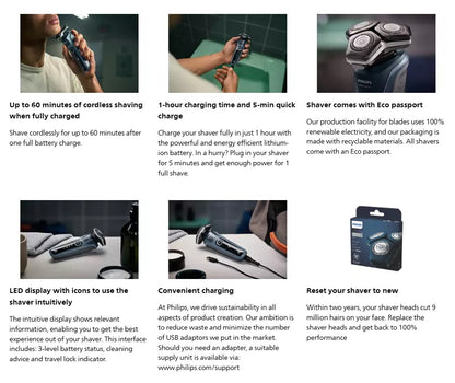 Philips Shaver Series 5000 Wet & Dry S5880/20 electric shaver S5880