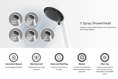 JOVEN WATER HEATER (White) SA15M