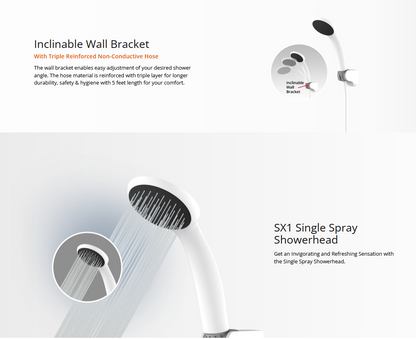 JOVEN SE1E (White) Instant Water Heater (No Pump)