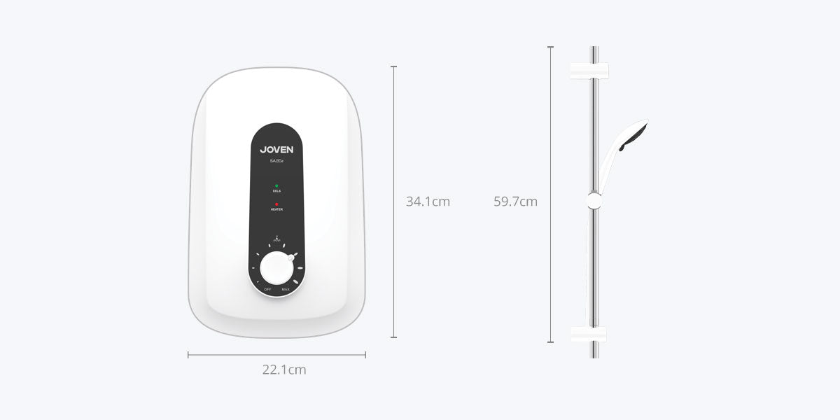 JOVEN SA20E (White) Instant Water Heater