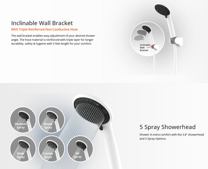 JOVEN SA8E (White) Instant Water Heater