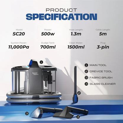 Russell Taylors Multi-Surface Spot Cleaner - Sofa, Carpet & Window Cleaner SC20