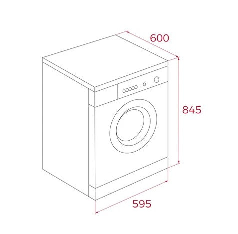 TEKA Heat pump dryer with 8kg capacity SHK 70840 WH (White)/ SHK70840WH (14 programs)