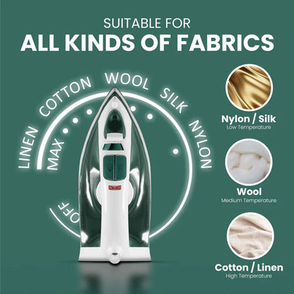 Russell Taylors Steam Iron with Non-Stick Soleplate SI-10/SI10