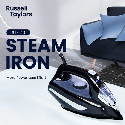 Russell Taylors Steam Iron with Non-Stick Soleplate SI-20/SI20