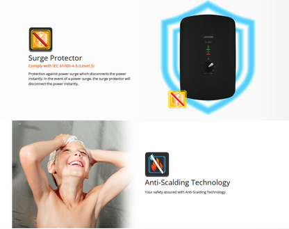 Joven SL30IP/SL30IPWH White Instant Water Heater Inverter DC (with pump)