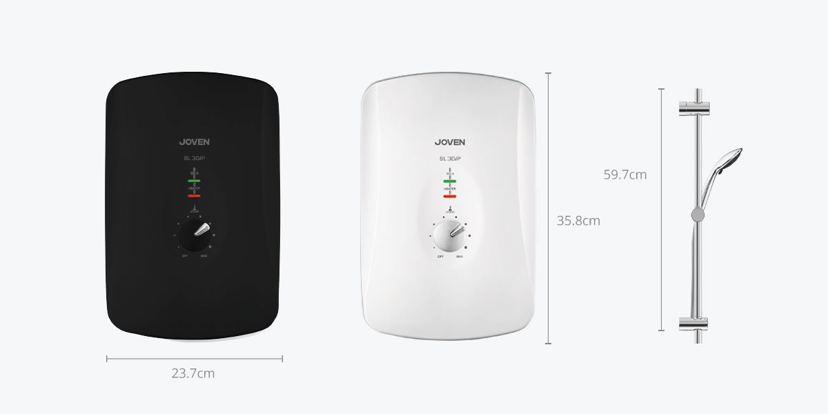 Joven SL30IP/SL30IPWH White Instant Water Heater Inverter DC (with pump)