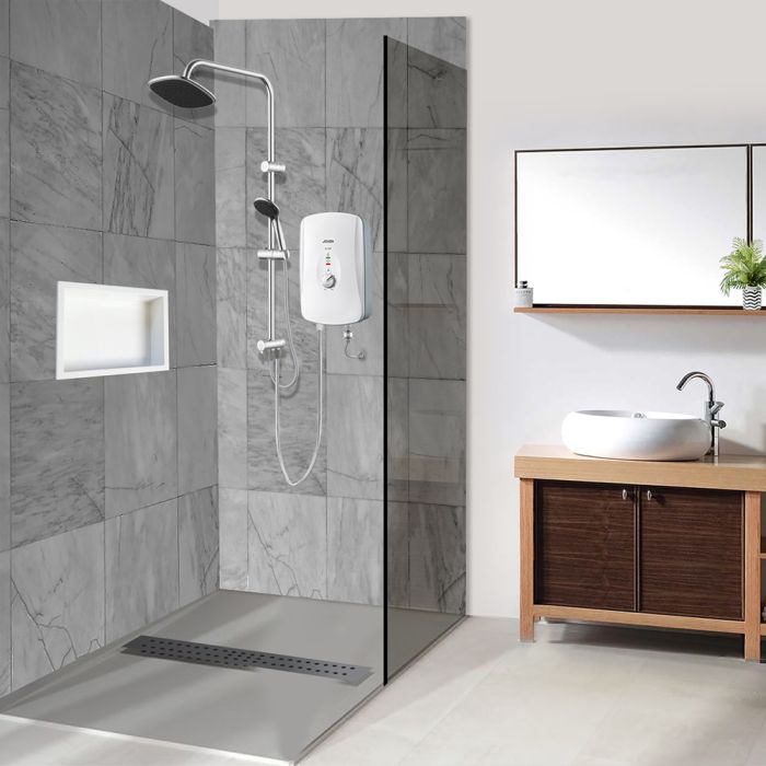 Joven Water Heater SL30IP-RS/SL30IPRS White Water Heater With DC Inverter Pump And Rain Shower